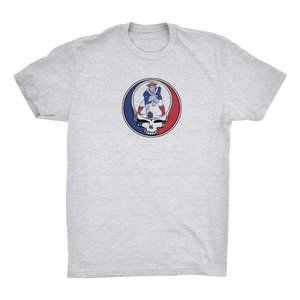 Grateful Dead Patriots On the Lot  New England t-shirt NWT
